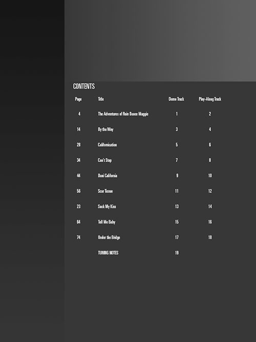 Red Hot Chili Peppers: Bass Play-Along Volume 42 (book/CD)