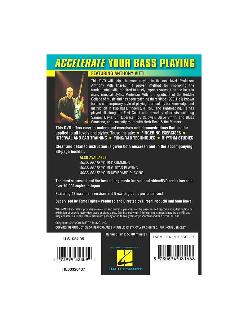 Accelerate Your Bass Playing (DVD)