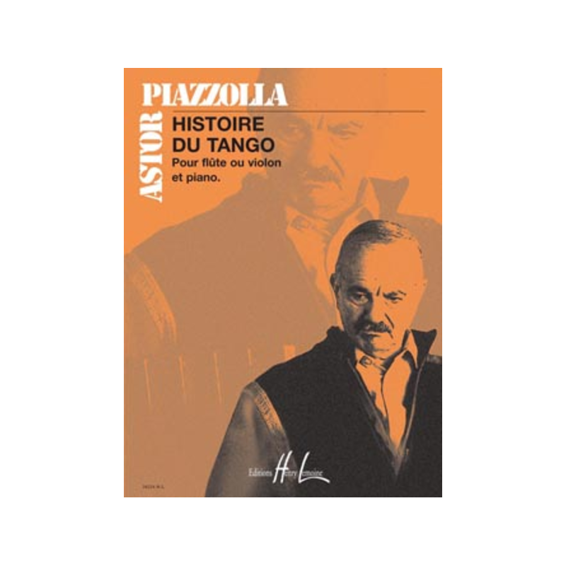 Histoire du Tango (flute or violon et piano)