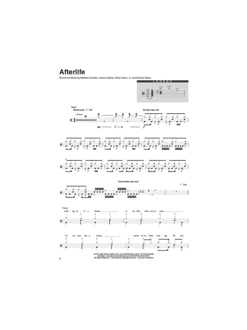 Avenged Sevenfold: Drum Play-Along Vol. 28 (book/CD)