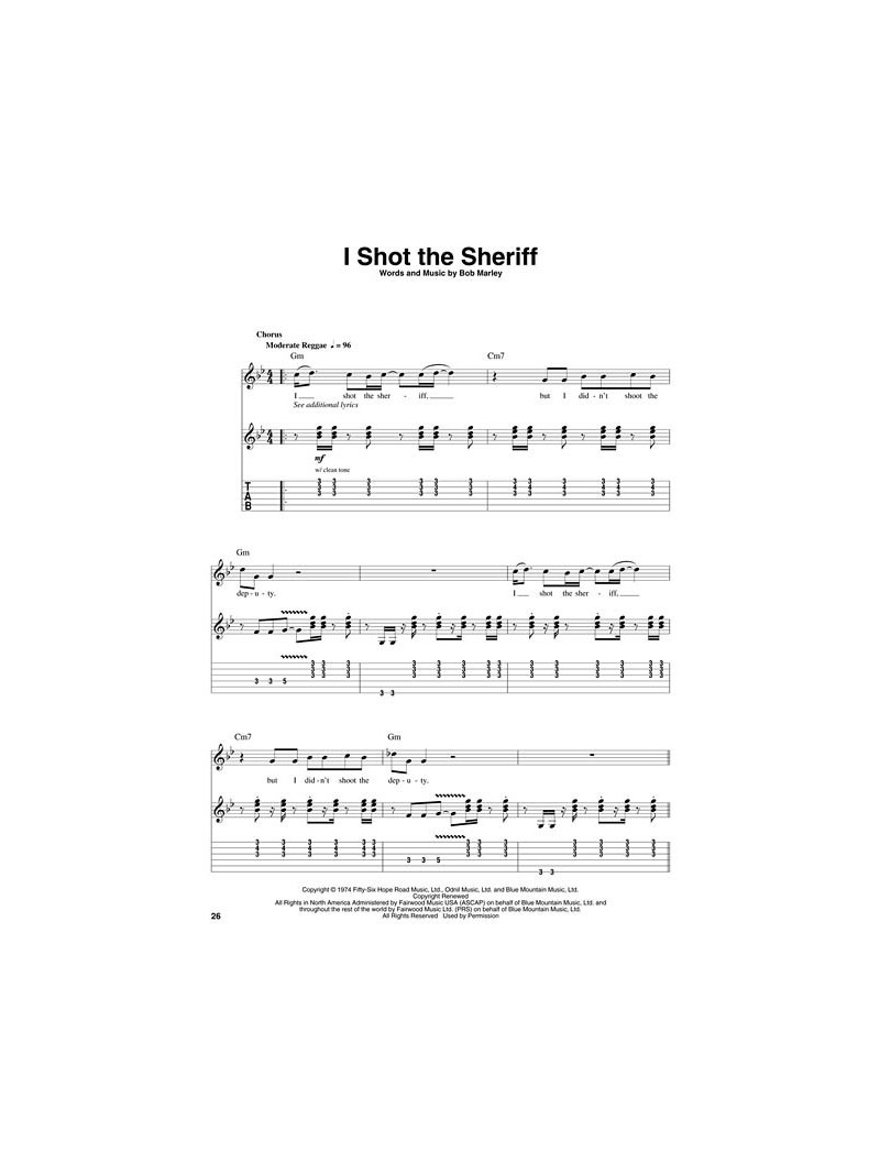 Guitar Play-Along Volume 41 (book/CD)