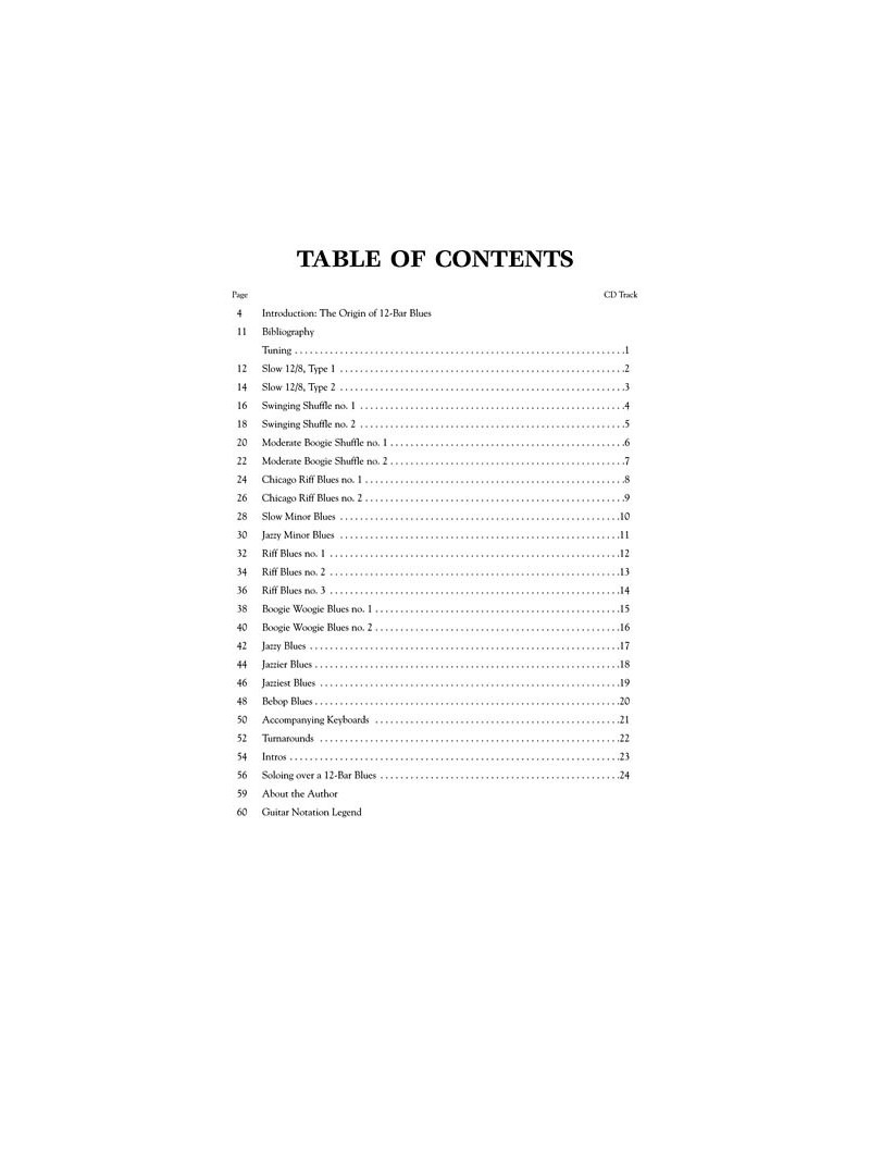 12-Bar Blues (book/CD)