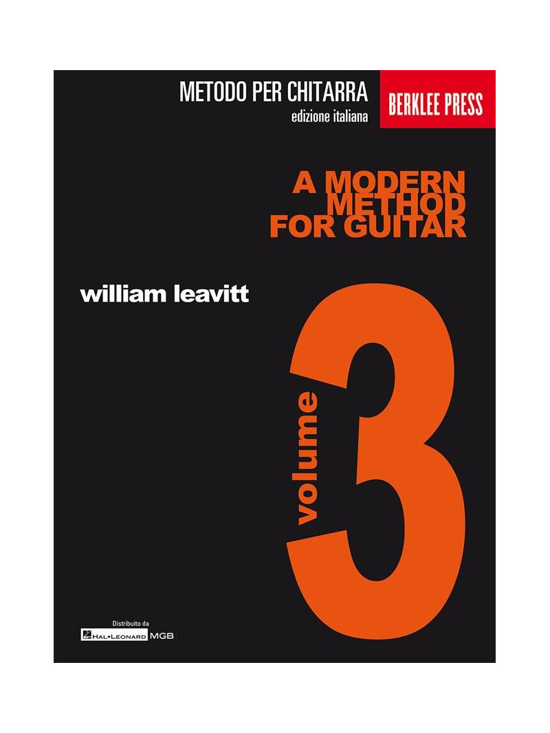 A Modern Method for Guitar Volume 3 (Edizione Italiana)