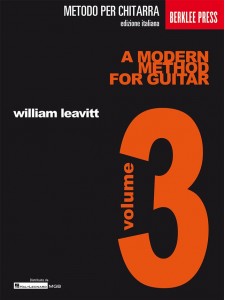 A Modern Method for Guitar Volume 3 (Edizione Italiana)