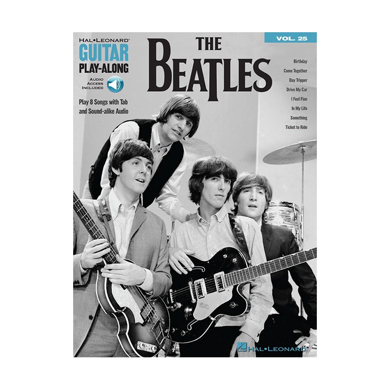 The Beatles: Guitar Play-Along Volume 25 (book/CD)