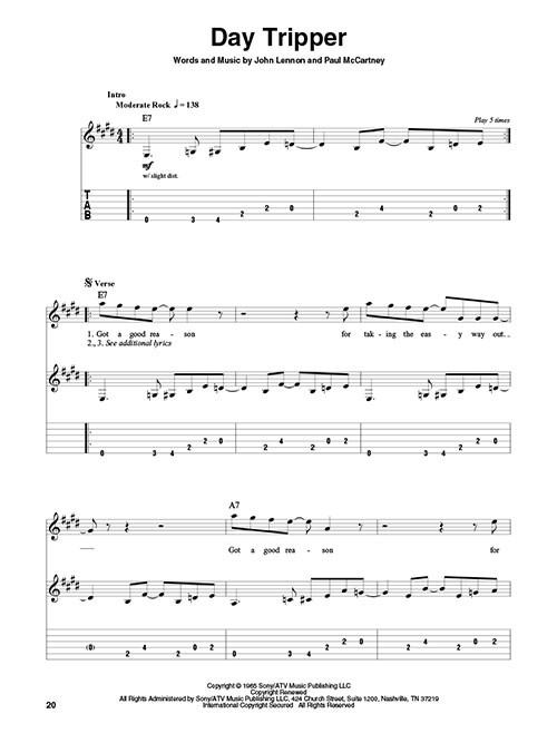 The Beatles: Guitar Play-Along Volume 25 (book/CD)