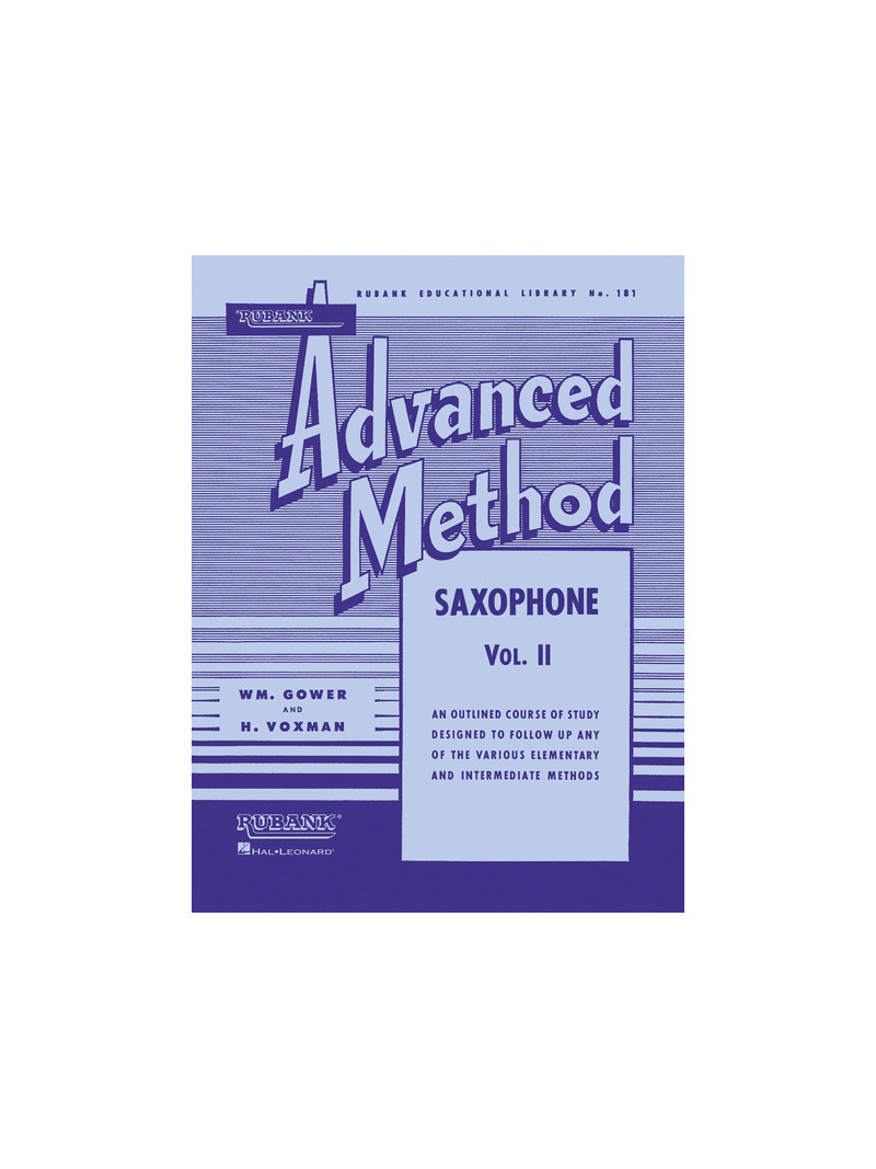 Rubank Advanced Method - Saxophone Vol. 2