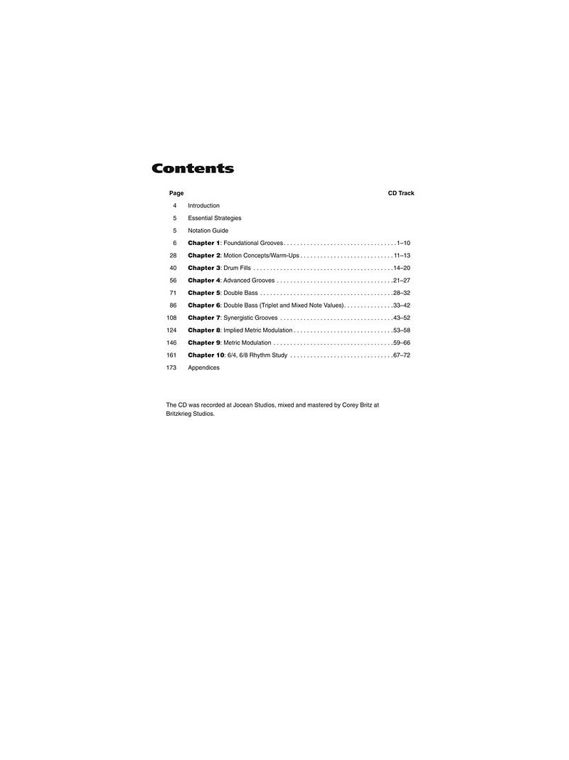 Essential Rock Drumming Concepts (book/CD)