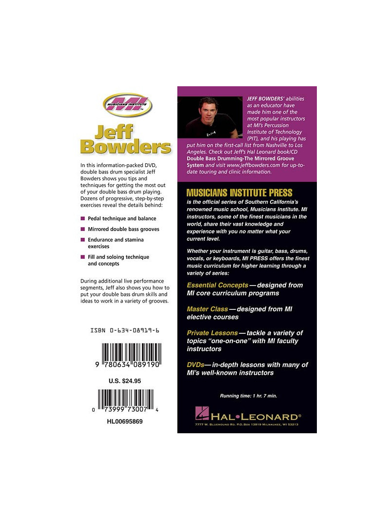 Double Bass Drumming Workshop (DVD)
