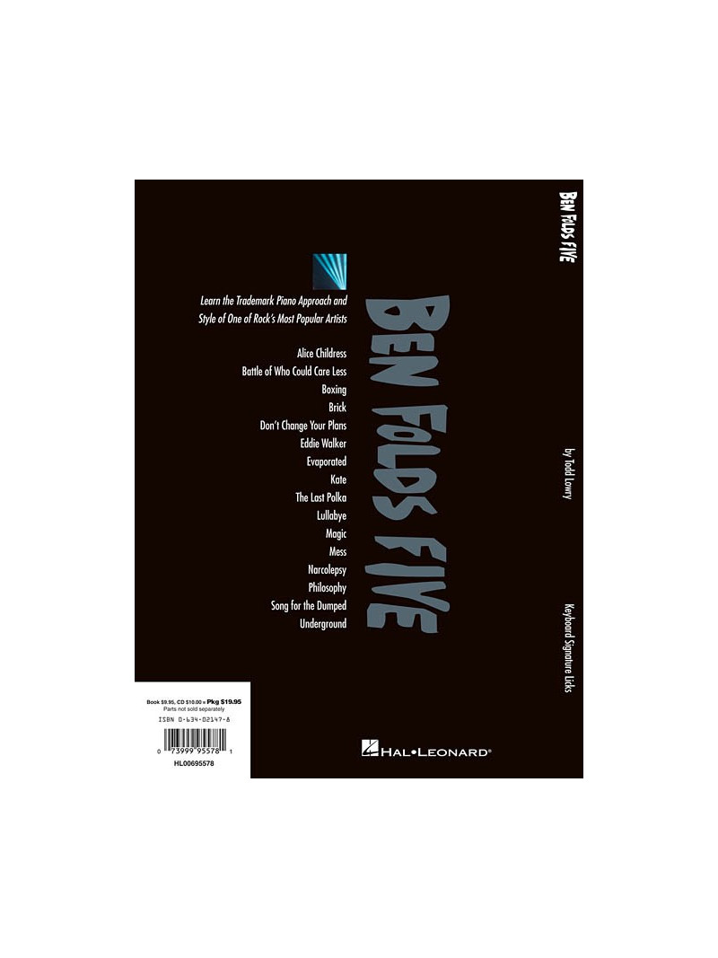 Keyboard Signature Licks (book/CD)