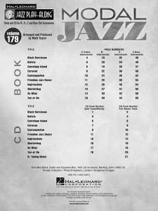 Jazz Play-Along Volume 179: Modal Jazz (book/CD)
