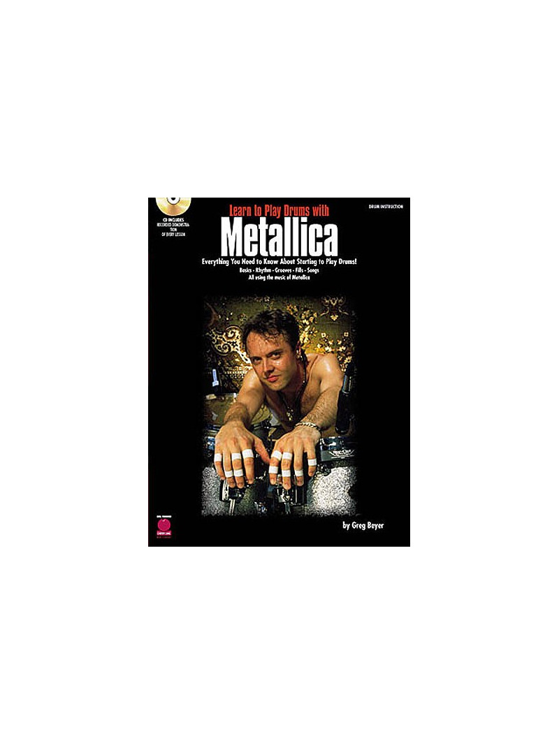 Learn to Play Drums with Metallica Vol.1 (book/CD)