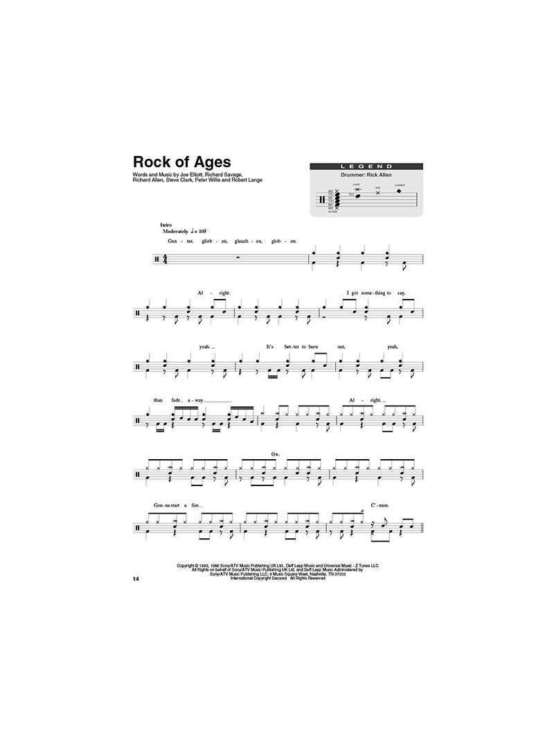 Drum Play-Along Volume 8: '80s rock (book/CD)