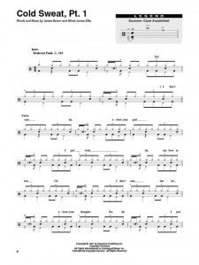 James Brown: Drum Play-Along Volume 33 (book/CD)