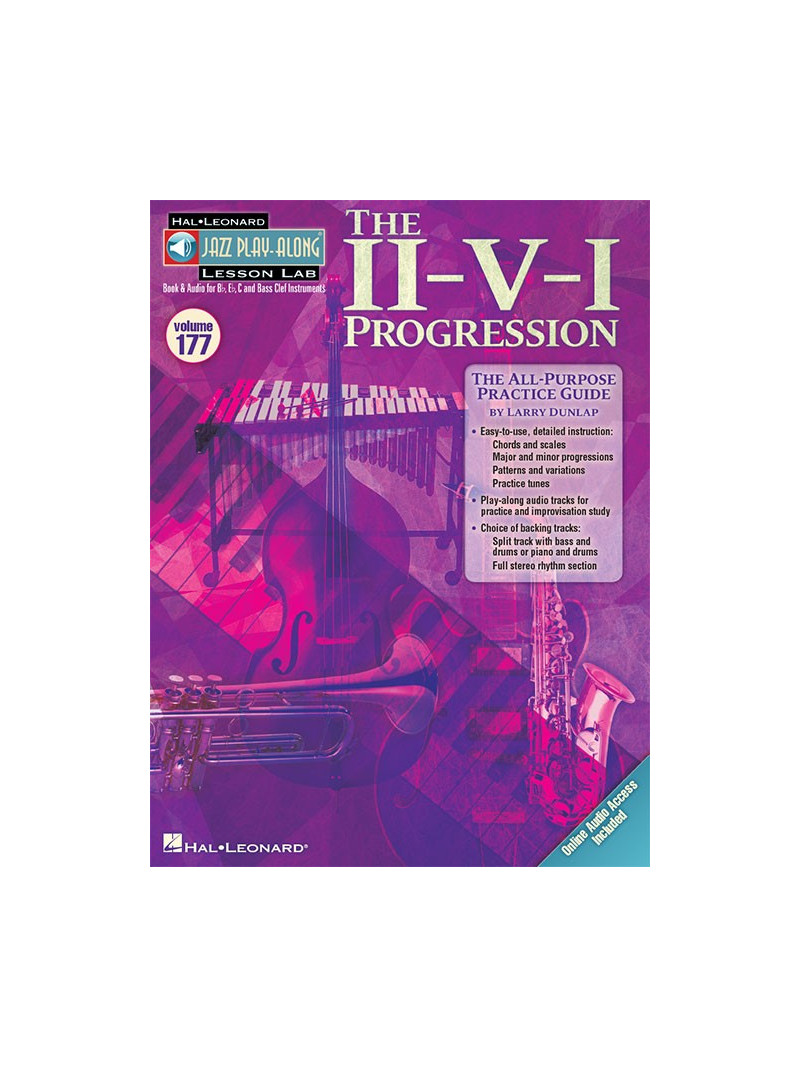 Jazz Play-Along Volume 177: The II-V-I Progressions (book/CD)