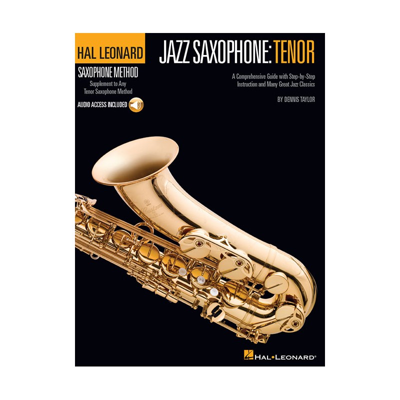 Hal Leonard Jazz Saxophone Method Tenor (book/CD)