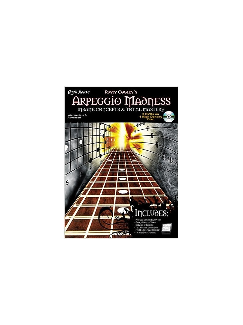 Arpeggio Madness – Insane Concepts & Total Mastery (book/2 DVD)