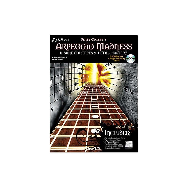 Arpeggio Madness – Insane Concepts & Total Mastery (book/2 DVD)