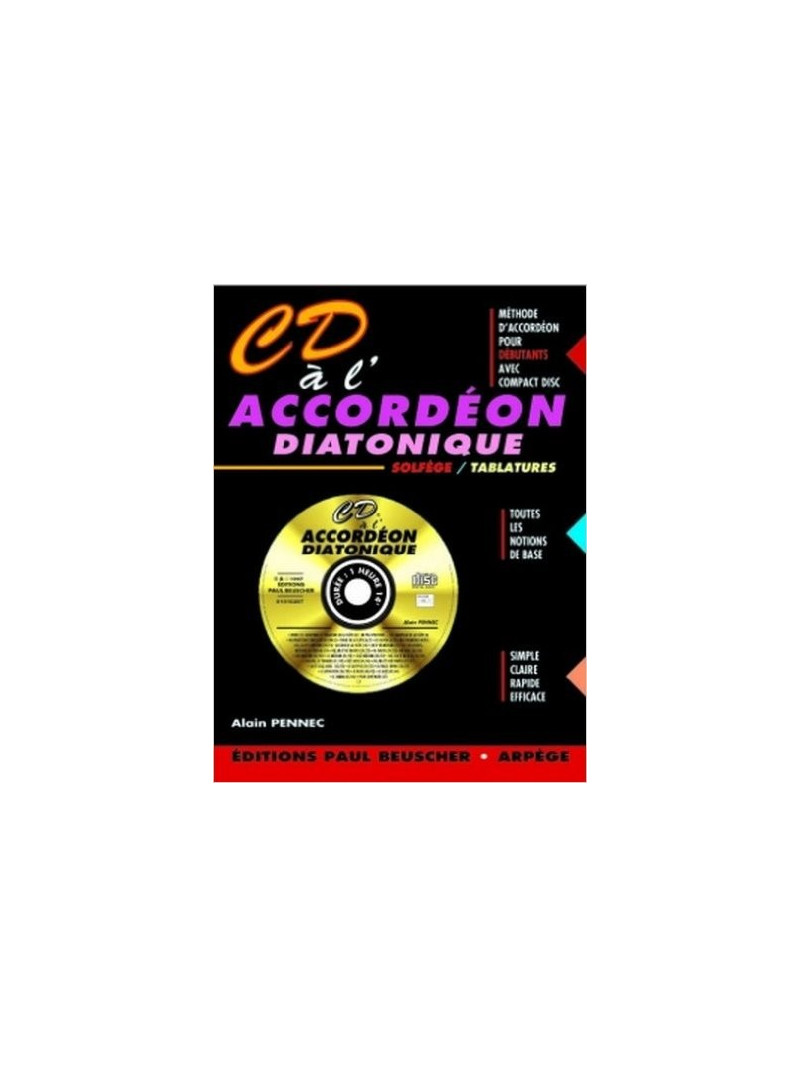CD à l'Accordéon Diatonique (book/CD) 
