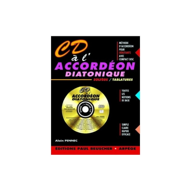 CD à l'Accordéon Diatonique (book/CD) 
