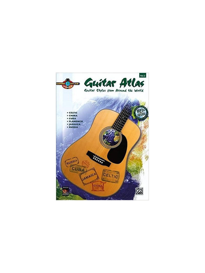 Guitar Atlas: Guitar Styles from Around the World Vol.2 (book/MP3 CD)