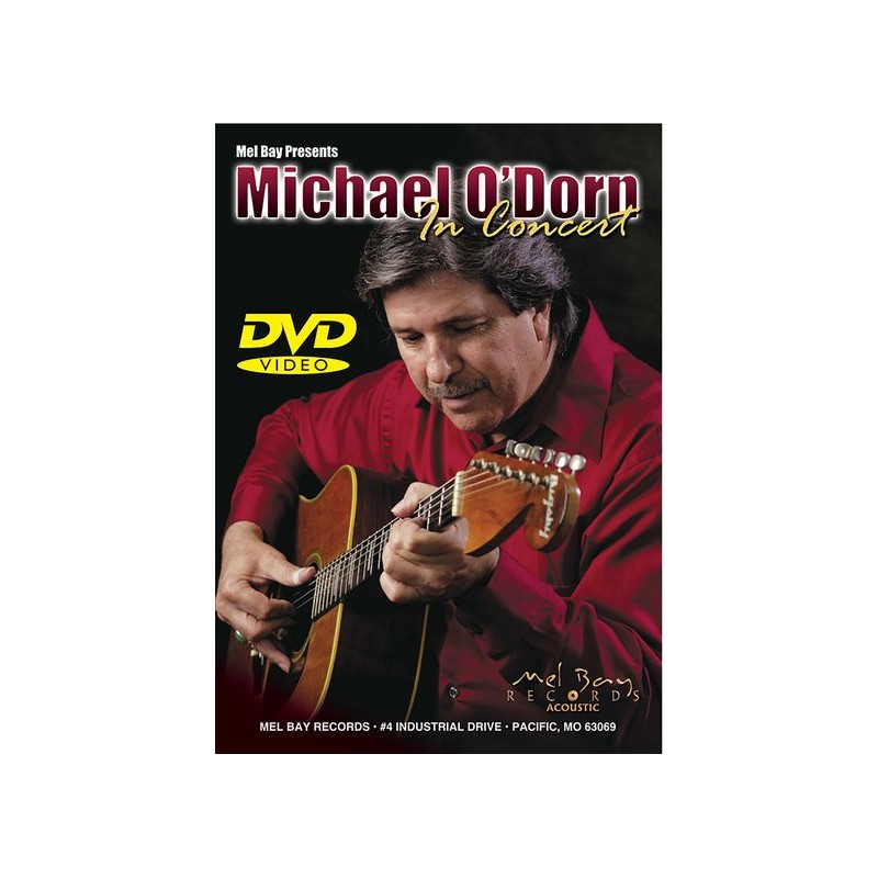 dvd chitarra fingerstyle, Michael O'Dorn In Concert DVD