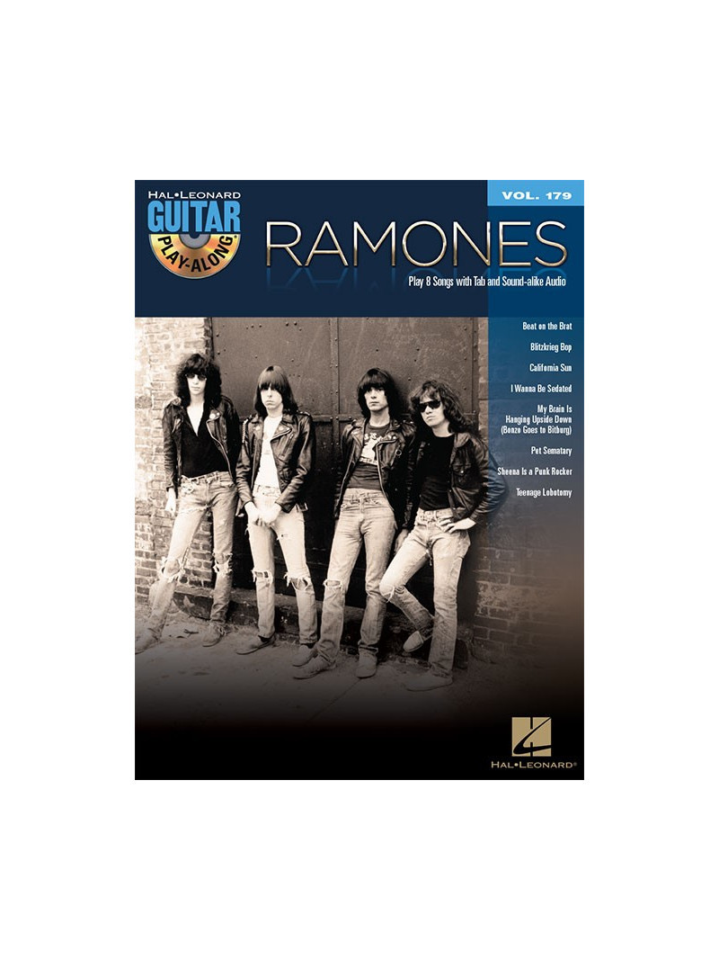Ramones: Guitar Play-Along Volume 179 (book/CD)