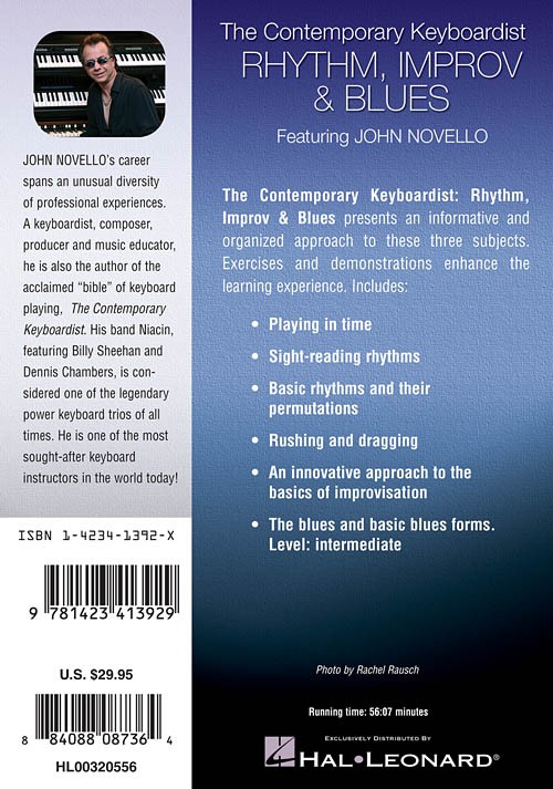 The Contemporary Keyboardist:  Rhythm, Improv & Blues (DVD)