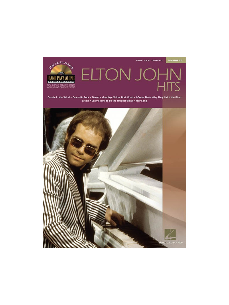 Piano Play-along: Elton John Hits Vol. 30 (book/CD) 