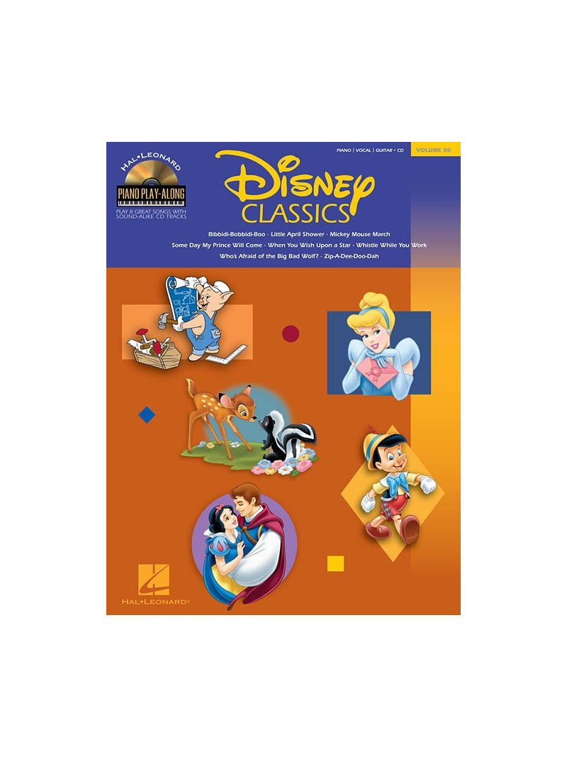 Piano Play-Along: Disney Classics Volume 50 (book/CD)