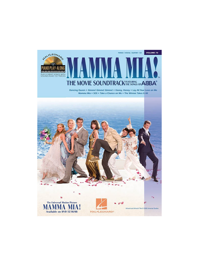 Piano Play-along Mamma Mia! - The Movie Vo. 73