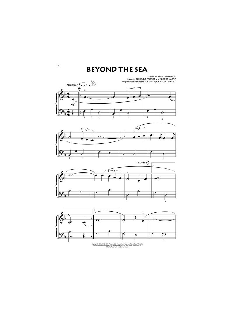 Beginning Piano Solo Play-Along: Standards Volume 9 (book/CD)