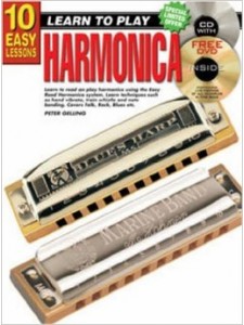 Learn to Play Harmonica (book/DVD)