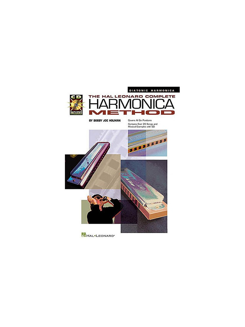 Complete harmonica method (diatonic harmonica) + CD