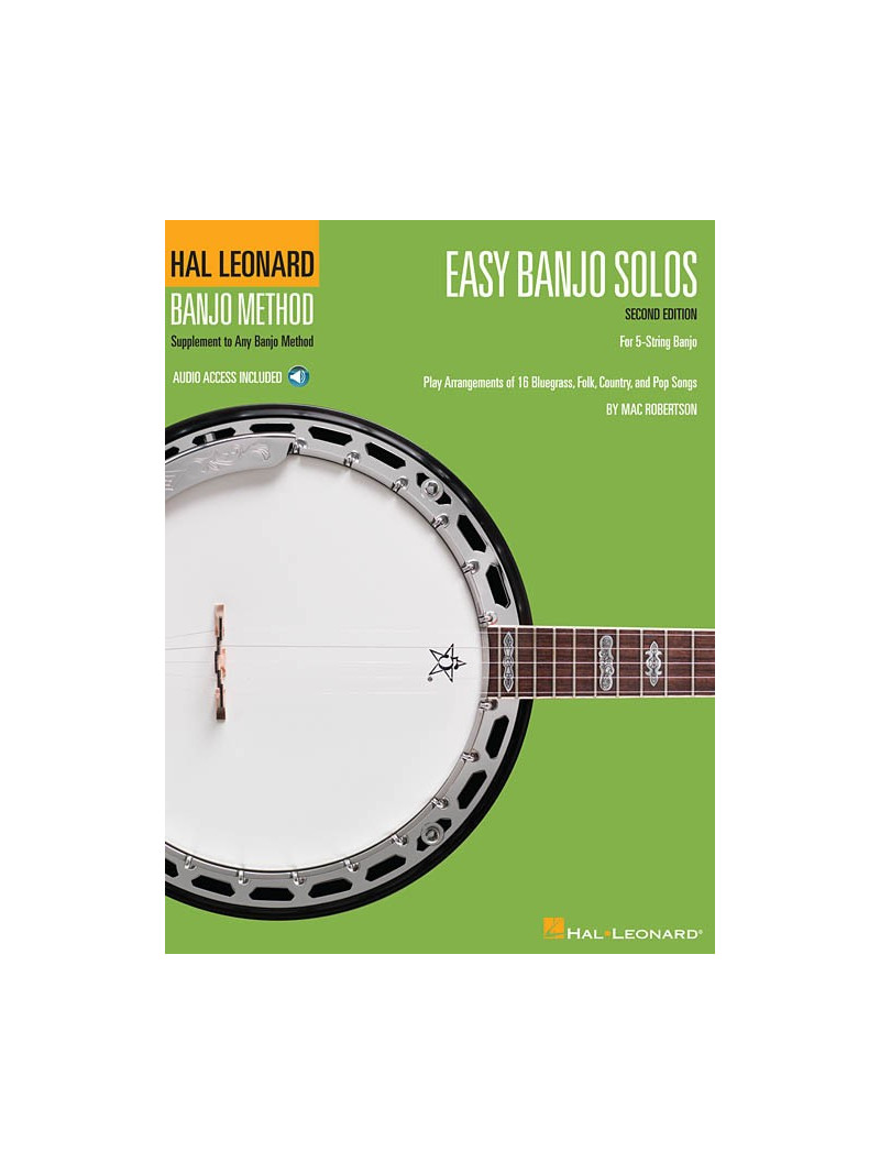 Hal Leonard Easy Banjo Solos (book/Audio Online)