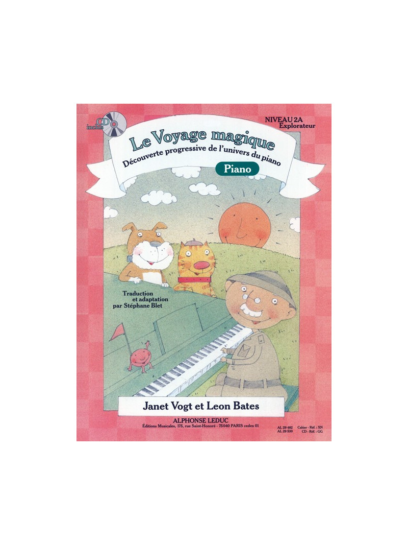 Le Voyage Magique - Niveau 2A Piano (book/CD)