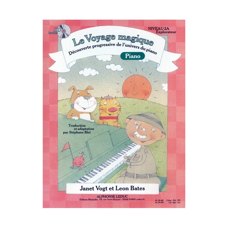 leon bates Le Voyage Magique Niveau 2A Piano