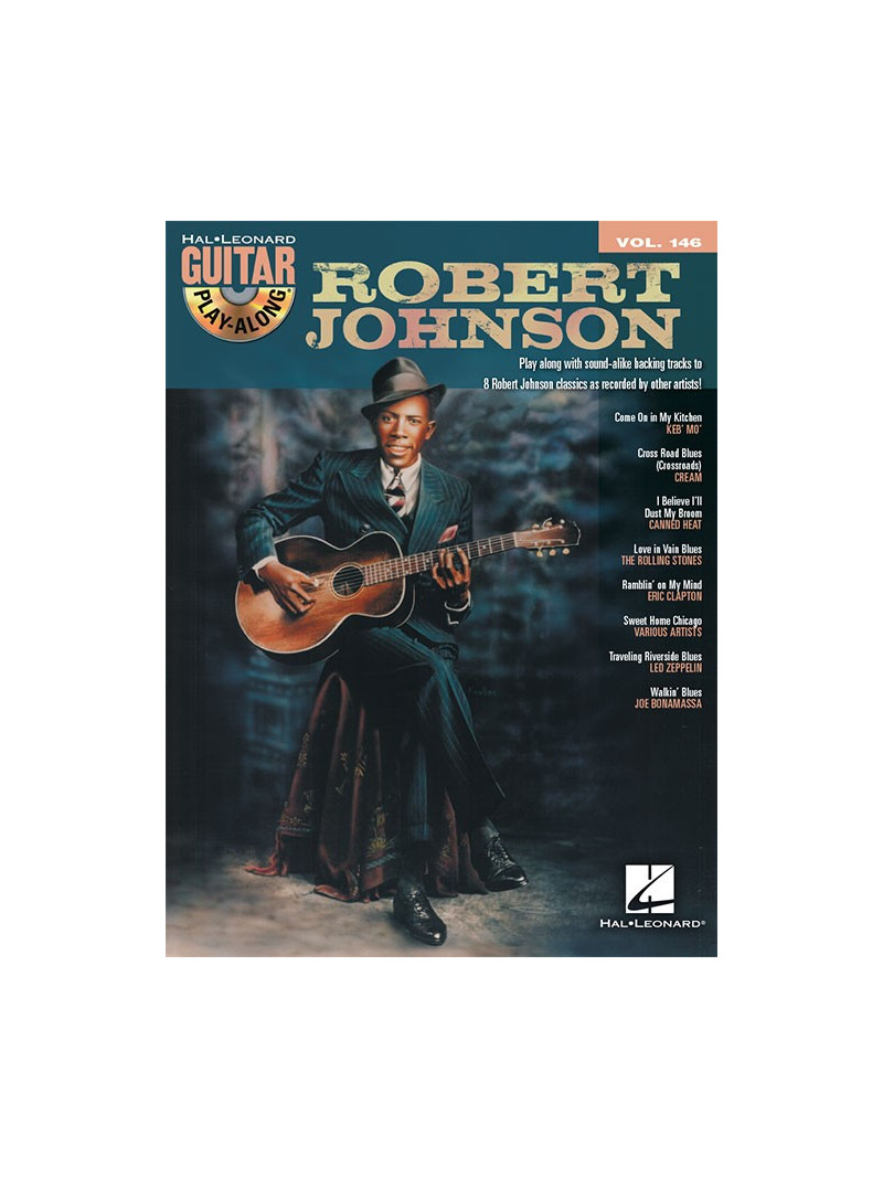 Robert Johnson: Guitar Play-along Volume 146 (book/Audio Online)
