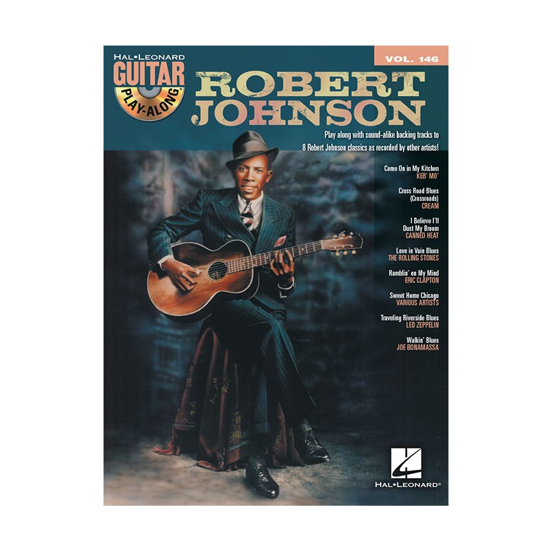 Robert Johnson: Guitar Play-along Volume 146 (book/Audio Online)