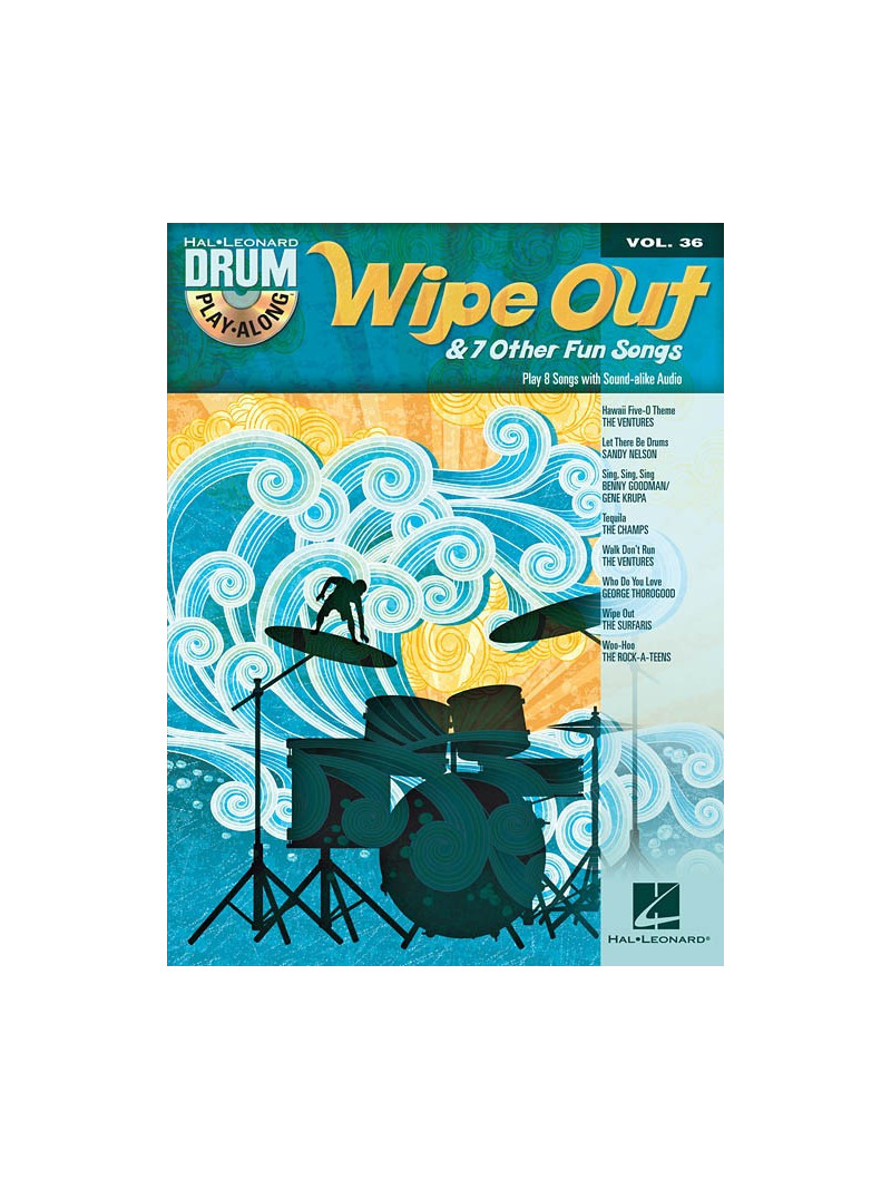 Drum Play-Along Volume 36: Wipe Out (book/CD)
