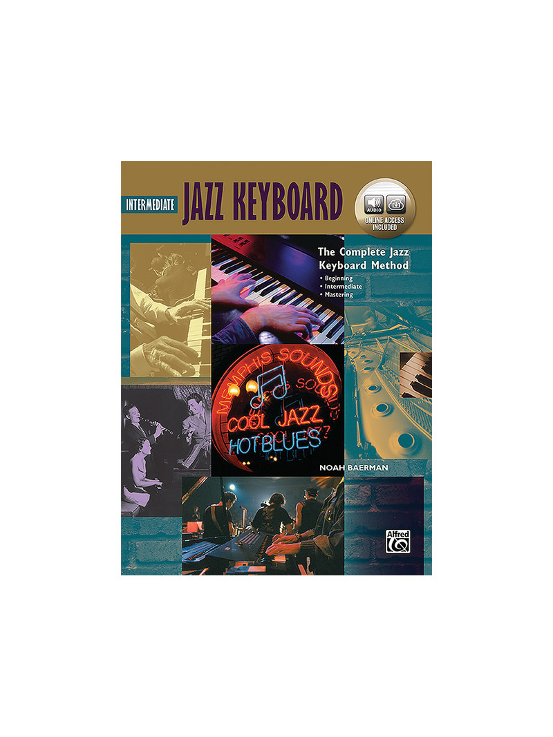 The Complete Jazz Method: Intermediate Jazz Keyboard (book/CD)