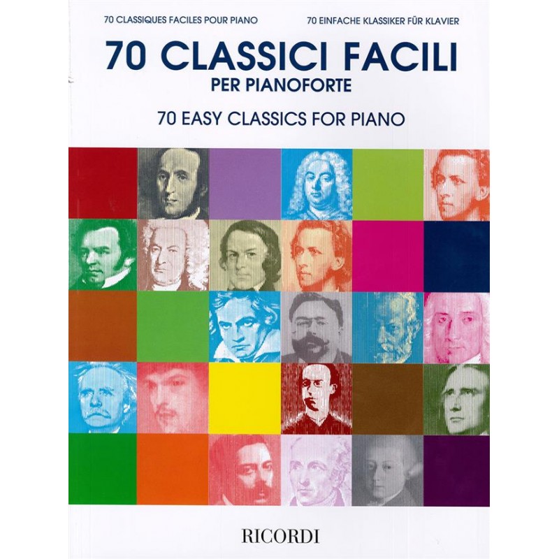 70 Classici facili per pianoforte www.birdlandjazz.it