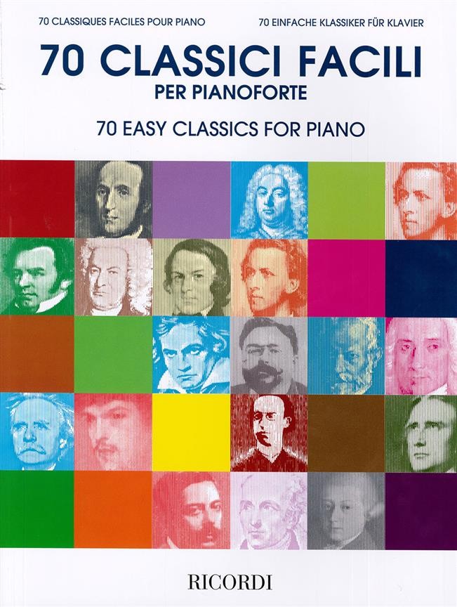 70 Classici facili per pianoforte
