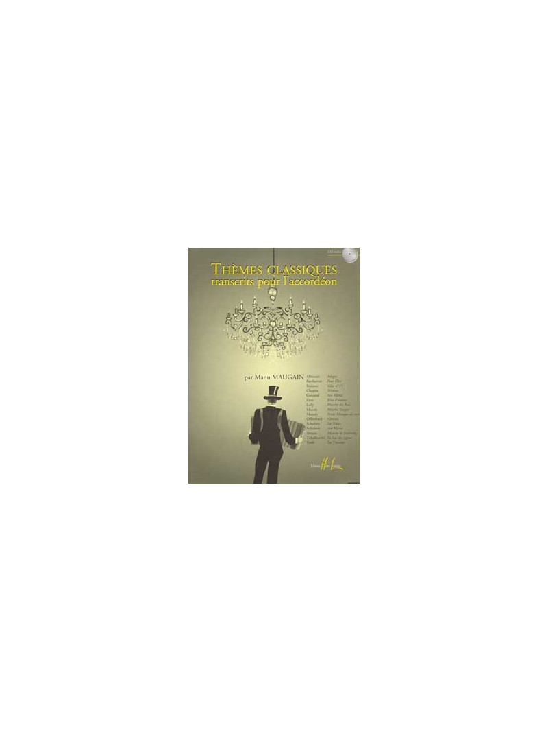 Thèmes Classiques Vol.1 pour Accordeon (book/CD)