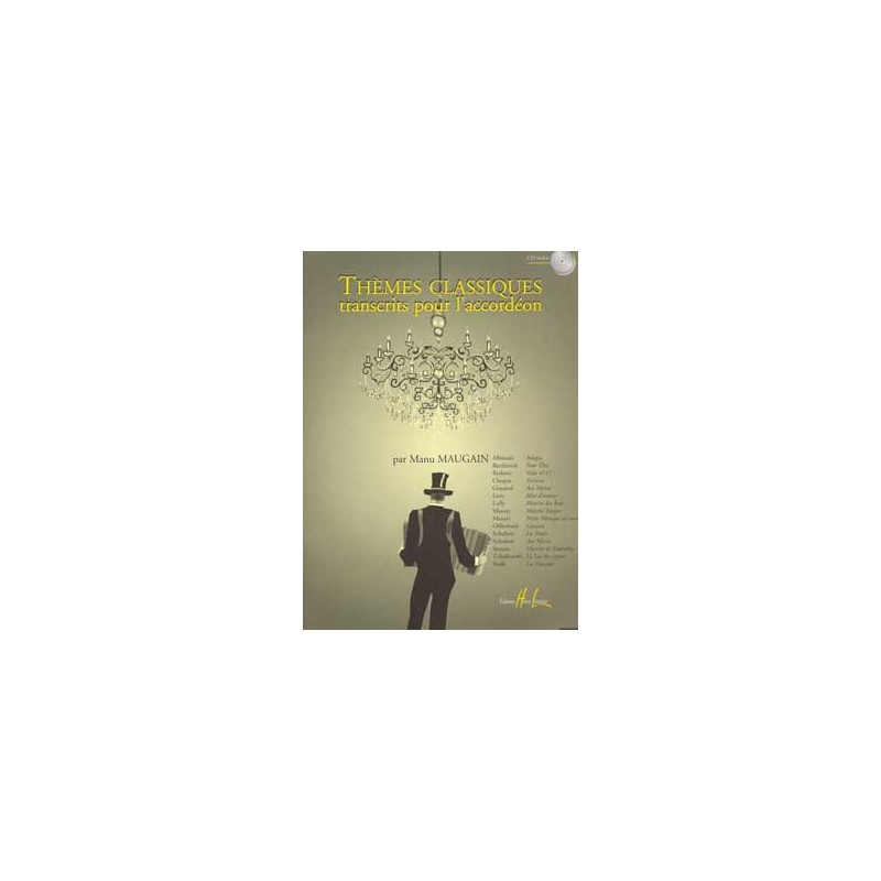 Thèmes Classiques Vol.1 pour Accordeon (book/CD)