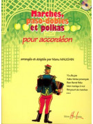 Marches, paso-dobles et polkas pour Accordeon (book/CD)