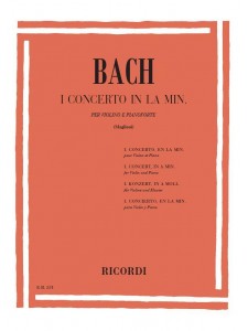 Bach - Concerto Per Violino Bwv 1041 In La Min.