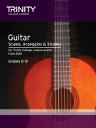 Guitar & Plectrum Guitar Scales, Arpeggios & Studies Grade 6 - 8 from 2016 