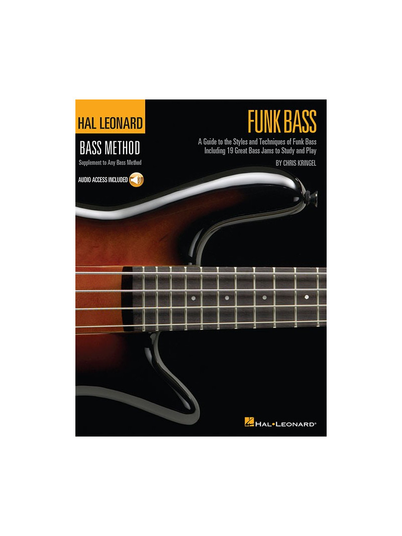 Hal Leonard Bass Method: Funk Bass (book/CD)