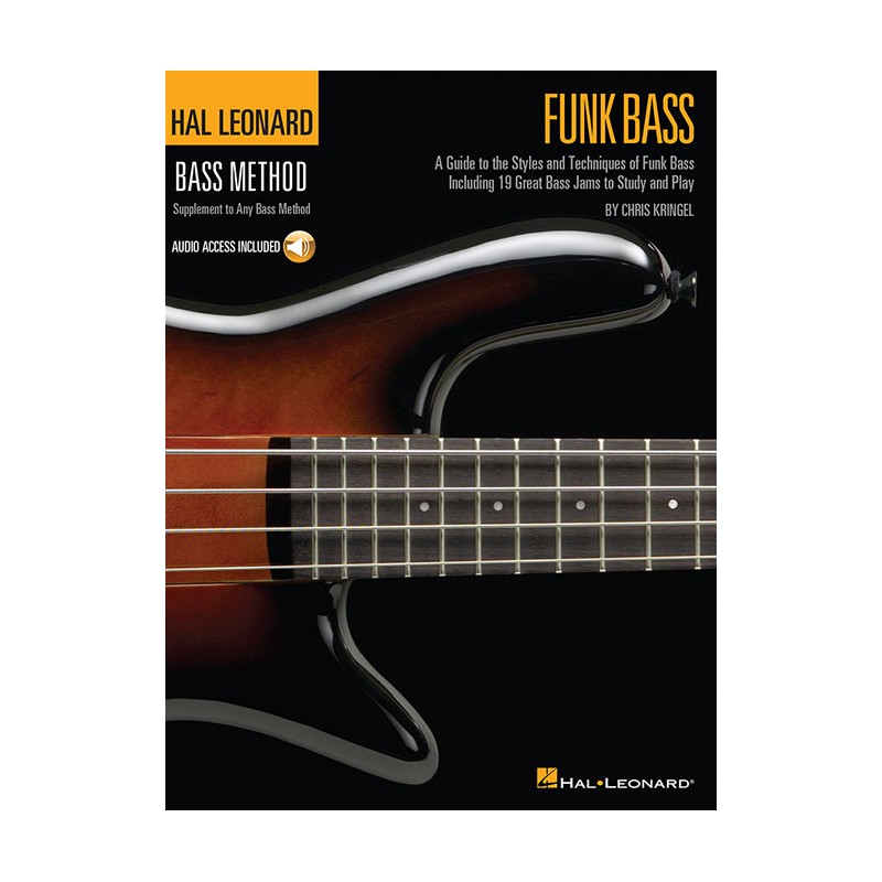 Hal Leonard Bass Method: Funk Bass (book/CD)